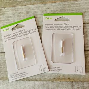Cricut  Fine point Blades.- Premium Fine Blade.